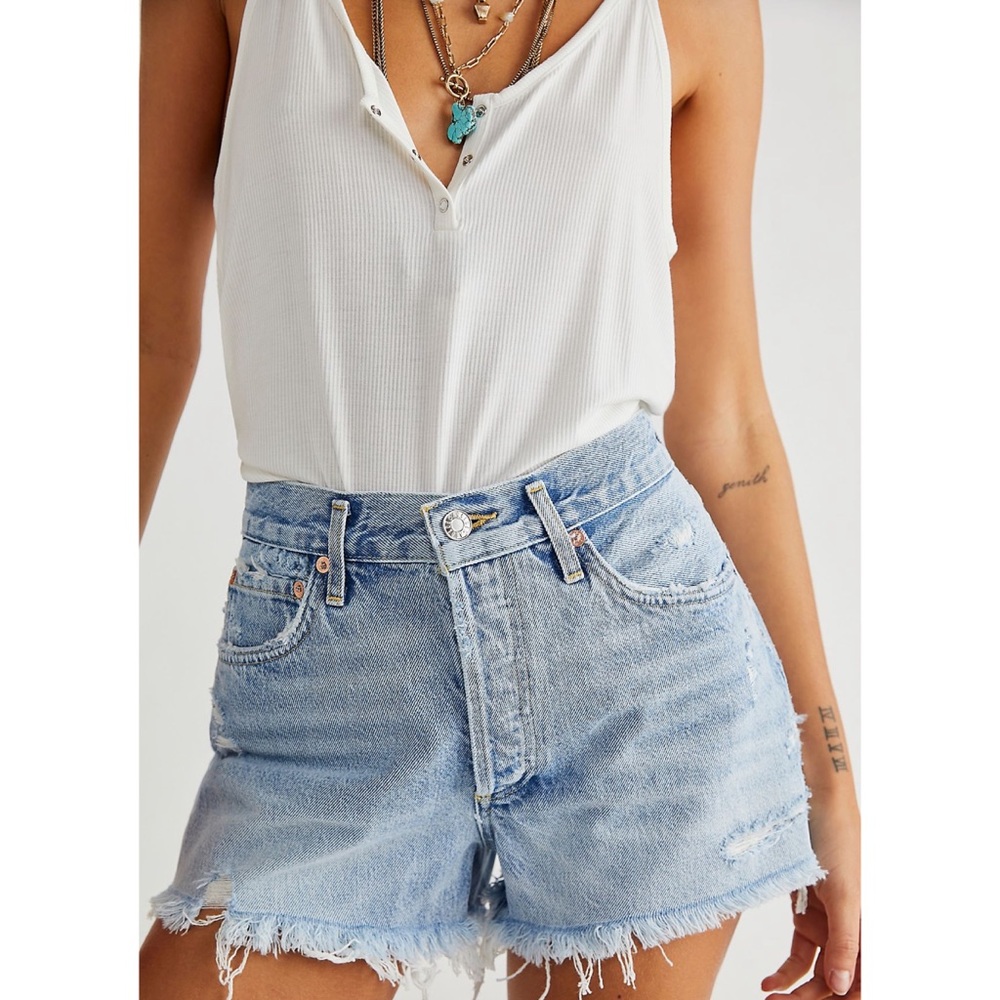 AGOLD E Vintage Parker Shorts in Swapmeet